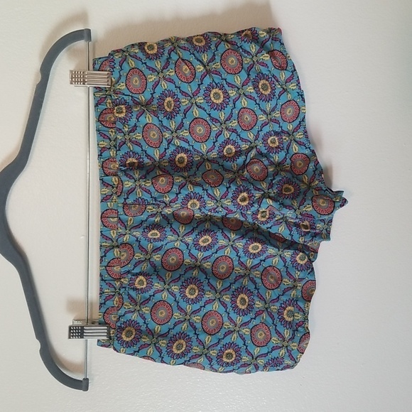 American Rag Floral Summer elastic drawstring waist Shorts Size xsmall EUC 🎯 - Picture 4 of 6